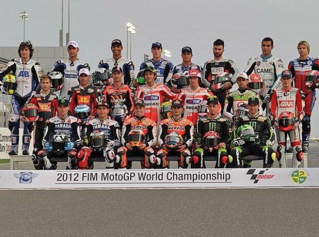 Titel-Bild zur News: Die MotoGP-Piloten 2012