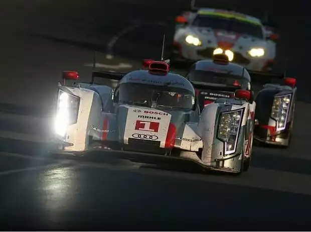 Titel-Bild zur News: Andre Lotterer, Benoit Treluyer, Marcel Fässler