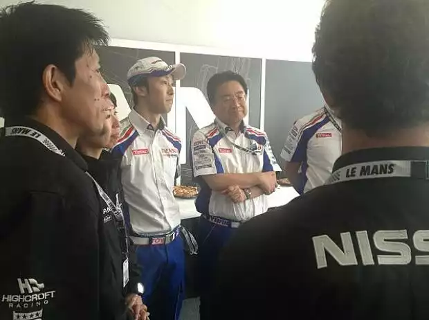 Kazuki Nakajima und Yoshiaki Kinoshita entschuldigen sich bei Nissan-DeltaWing Titel-Bild zur News: Kazuki Nakajima und Yoshiaki Kinoshita entschuldigen sich bei Nissan-DeltaWing