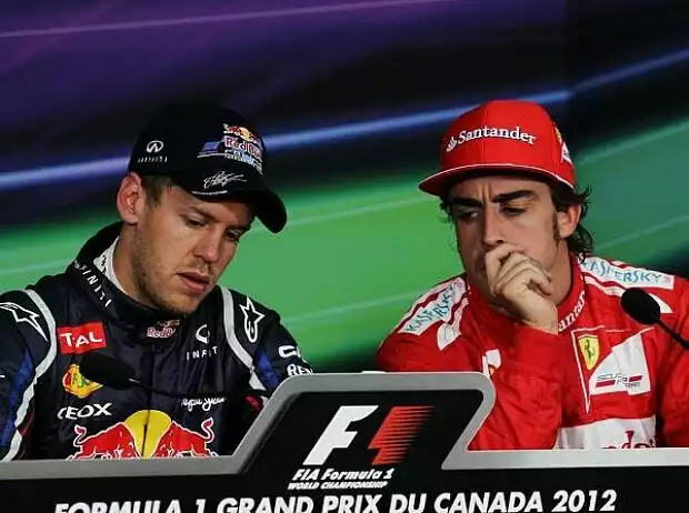 Sebastian Vettel, Fernando Alonso Titel-Bild zur News: Sebastian Vettel, Fernando Alonso