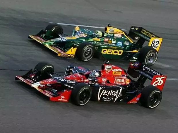 Tony Kanaan, Marco Andretti Titel-Bild zur News: Tony Kanaan, Marco Andretti
