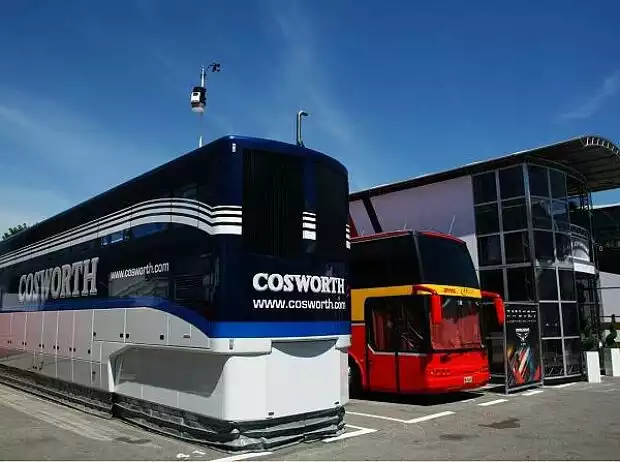 Cosworth-Hospitality im Formel-1-Paddock Titel-Bild zur News: Cosworth-Hospitality im Formel-1-Paddock