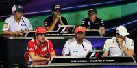 Bild zum Inhalt: FIA-PK: Die Formel 1 schaut zur Fußball-EM