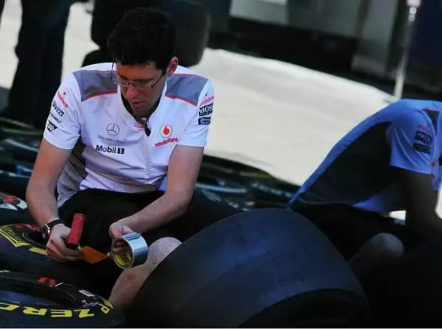 McLaren-Mechaniker Titel-Bild zur News: McLaren-Mechaniker