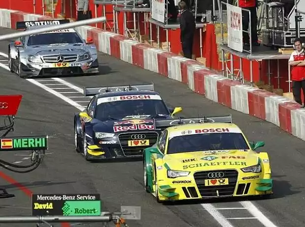 Miguel Molina, Mike Rockenfeller Titel-Bild zur News: Miguel Molina, Mike Rockenfeller
