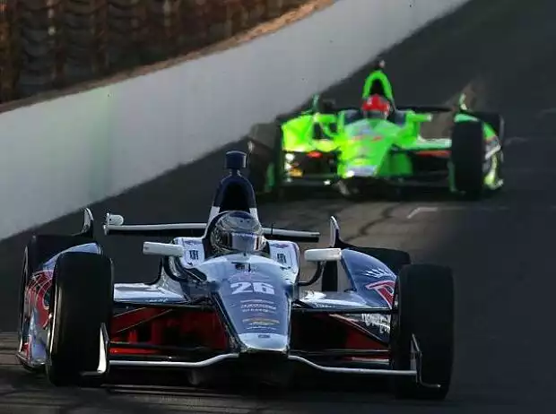 James Hinchcliffe, Marco Andretti Titel-Bild zur News: James Hinchcliffe, Marco Andretti