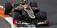 Bild zum Inhalt: Lotus will sich mit neuem Frontflügel steigern