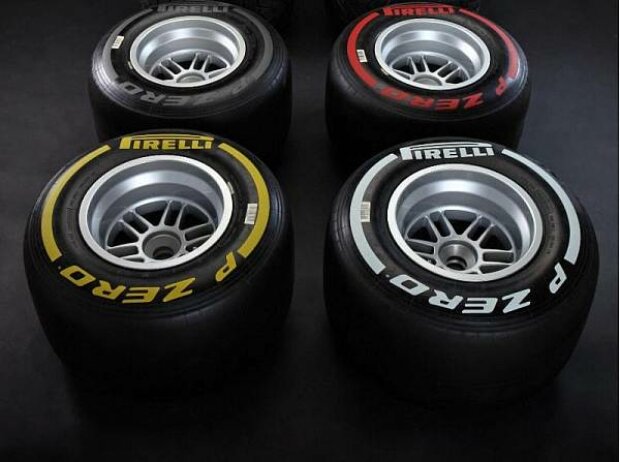 Titel-Bild zur News: Die vier Slick-Mischungen von Pirelli für die Saison 2012
