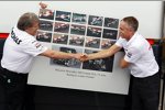 Norbert Haug (Mercedes-Motorsportchef) und Martin Whitmarsh (Teamchef, McLaren) 