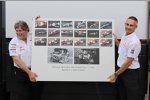300. Grand Prix von McLaren-Mercedes: Norbert Haug (Mercedes-Motorsportchef) und Martin Whitmarsh (Teamchef, McLaren) 