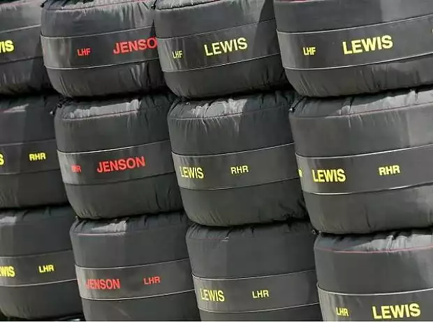 Heizdecken für die Reifen des McLaren-Teams Titel-Bild zur News: Heizdecken für die Reifen des McLaren-Teams