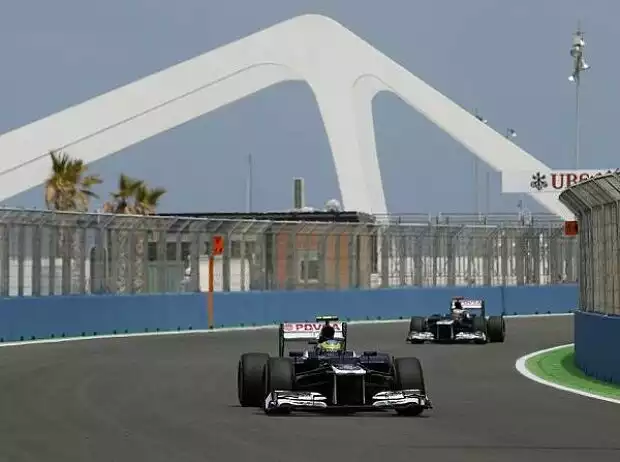 Titel-Bild zur News: Pastor Maldonado, Bruno Senna