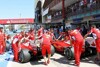 Bild zum Inhalt: Ferrari: "Das war eine kalte Dusche"