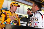 Kyle Busch (Gibbs) und Ryan Newman (Stewart/Haas) 