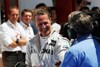 Bild zum Inhalt: Keine Strafe für Schumacher: Platz drei sicher