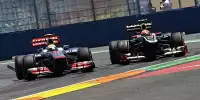 Lewis Hamilton und Romain Grosjean
