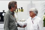 Eric Claption und Bernie Ecclestone (Formel-1-Chef). 