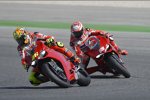 Valentino Rossi vor Nicky Hayden 