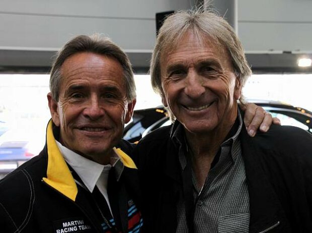 Jacky Ickx und Bob Bell