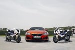 Die beiden BMW S 1000 RR und das M6 Coupé
