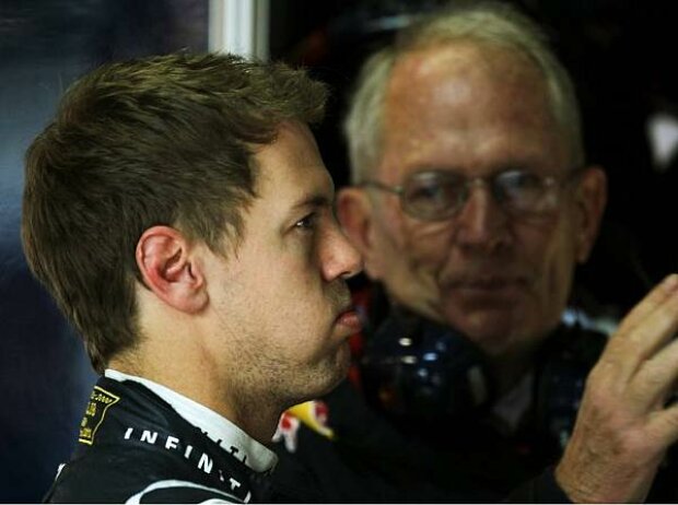 Titel-Bild zur News: Sebastian Vettel und Helmut Marko