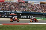 Daniel Pedrosa vor Casey Stoner 