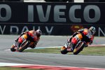 Daniel Pedrosa vor Casey Stoner 