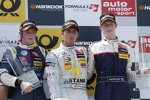 William Buller, Daniel Juncadella und Emil Bernstorff 