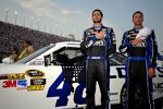 Jimmie Johnson (Hendrick) und Crewchief Chad Knaus