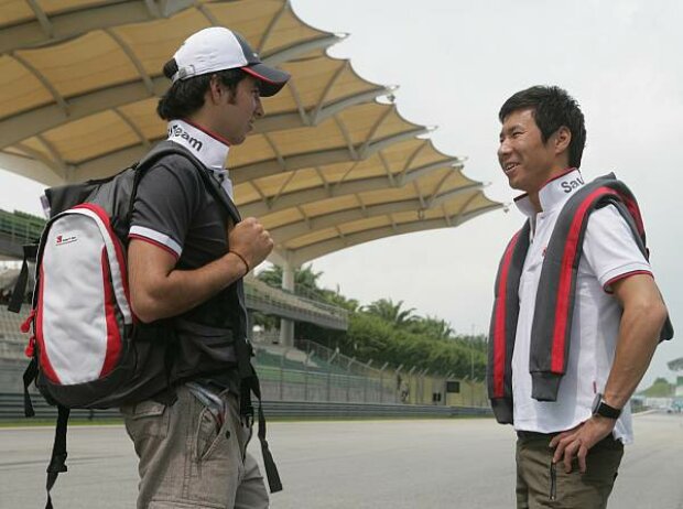Sergio Perez, Kamui Kobayashi Sergio Perez, Kamui Kobayashi