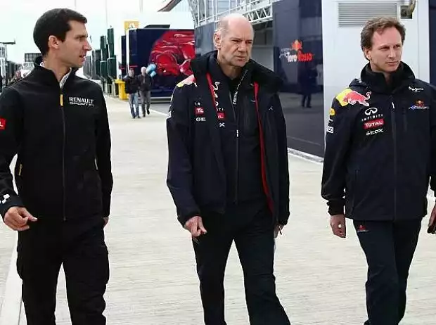 Christian Horner (Red-Bull-Teamchef), Adrian Newey (Technischer Direktor, Red Bull) Titel-Bild zur News: Christian Horner (Red-Bull-Teamchef), Adrian Newey (Technischer Direktor, Red Bull)
