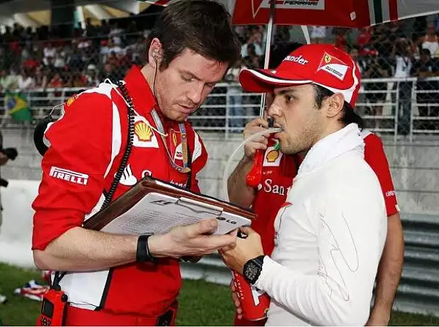 Robert Smedley und Felipe Massa Titel-Bild zur News: Robert Smedley und Felipe Massa