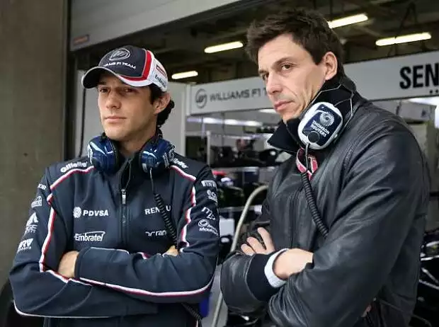 Titel-Bild zur News: Bruno Senna, Toto Wolff