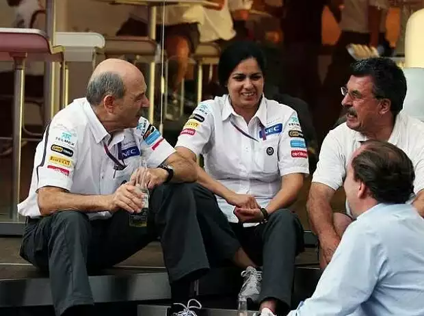 Peter Sauber, Monisha Kaltenborn und Rainer Schlegelmilch Titel-Bild zur News: Peter Sauber, Monisha Kaltenborn und Rainer Schlegelmilch