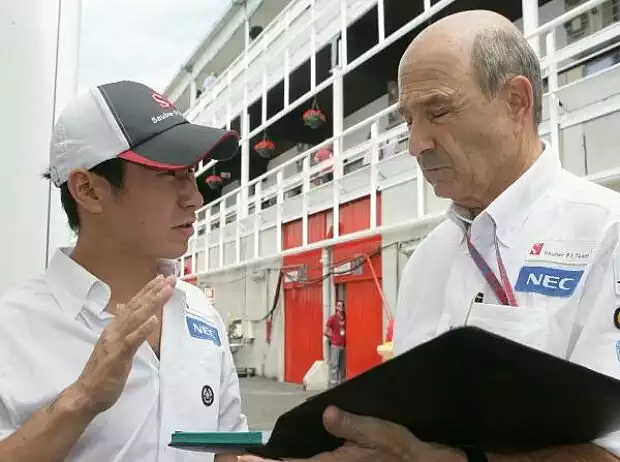 Kamui Kobayashi, Peter Sauber Titel-Bild zur News: Kamui Kobayashi, Peter Sauber