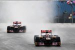 Jean-Eric Vergne (Toro Rosso) und Daniel Ricciardo (Toro Rosso) 