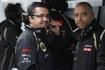 Eric Boullier (Lotus-Teamchef) und Gerard Lopez