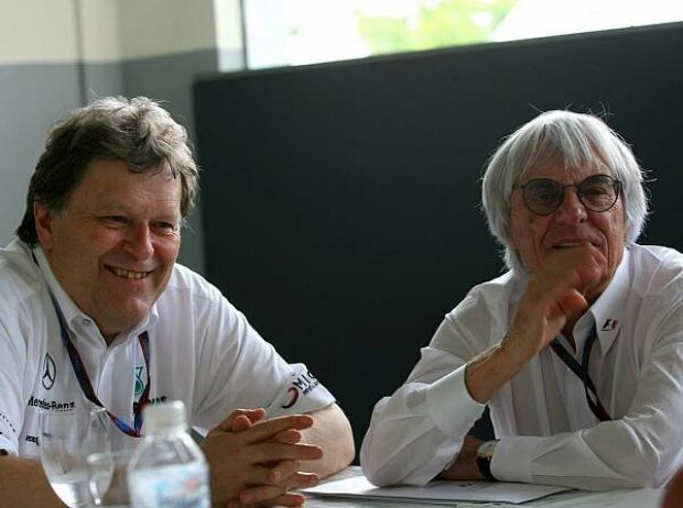 Norbert Haug und Bernie Ecclestone Norbert Haug und Bernie Ecclestone