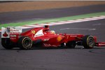 Nicht ganz die richtige Richtung: Fernando Alonso (Ferrari) 