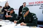 Heikki Kovalainen (Caterham) und Witali Petrow (Caterham) 