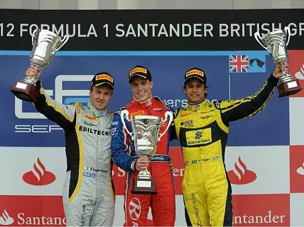 Titel-Bild zur News: Luiz Razia, Davide Valsecchi, Felipe Nasr