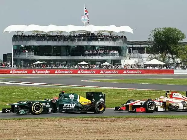 Heikki Kovalainen, Narain Karthikeyan Titel-Bild zur News: Heikki Kovalainen, Narain Karthikeyan