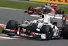 Bild zum Inhalt: Zwei Sauber-Mechaniker leicht verletzt