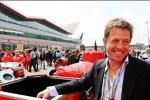 Hollywood-Schauspieler Hugh Grant drückte dem Ferrari-Team die Daumen