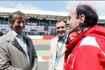 Ex-Mercedes-Motorenchef Mario Illien und Luca Marmorini (Ferrari)