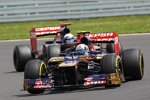 Jean-Eric Vergne (Toro Rosso) und Daniel Ricciardo (Toro Rosso) 