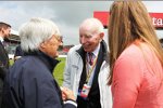 Bernie Ecclestone (Formel-1-Chef) und John Surtees