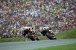 Daniel Pedrosa vor Casey Stoner (Honda) 