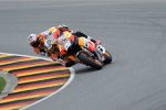 Daniel Pedrosa vor und Casey Stoner 