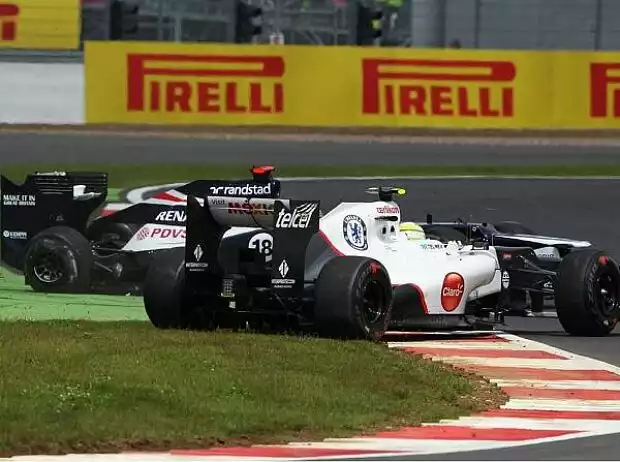 Pastor Maldonado, Sergio Perez Titel-Bild zur News: Pastor Maldonado, Sergio Perez